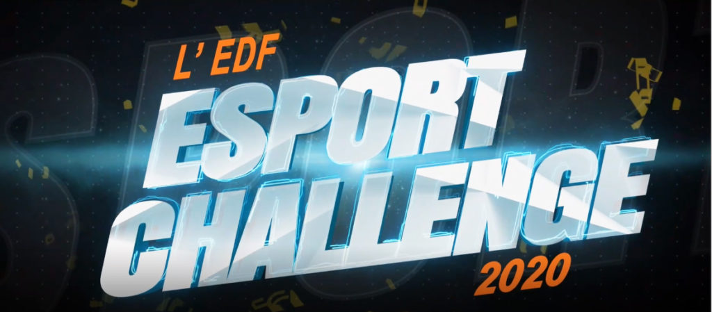 Bannière EDF esport Challenge 2020