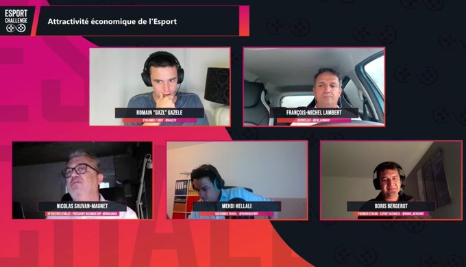 conférence Sport Esport, discussion sur l'attractivité économique