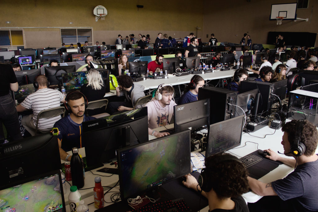 Compétition Esport lors du Thonon Gaming Fest 2023