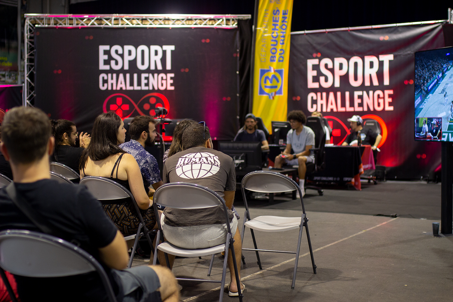 La scène d'Esport Challenge 2022