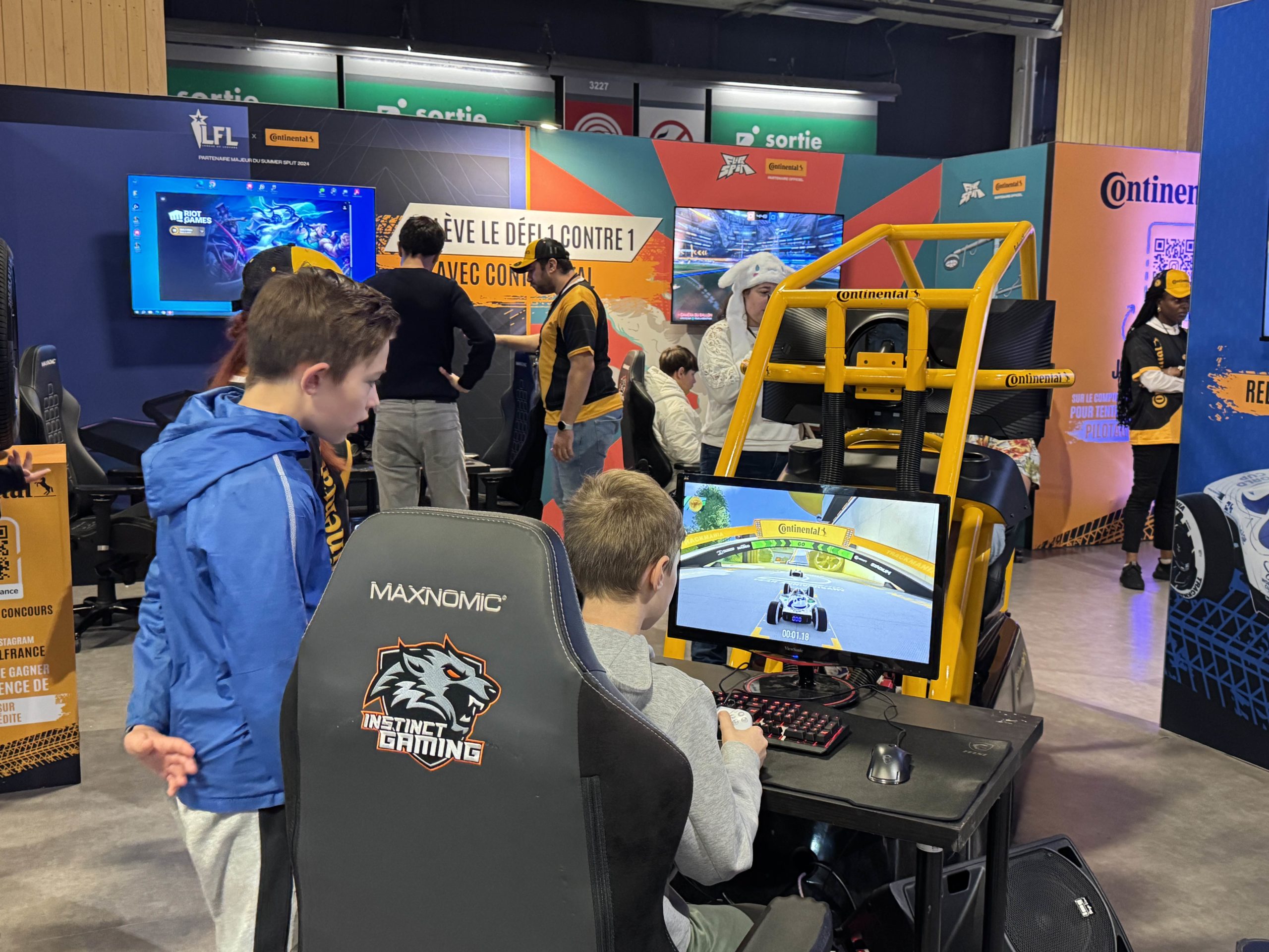 Stand Paris Games Week 2024 Continental