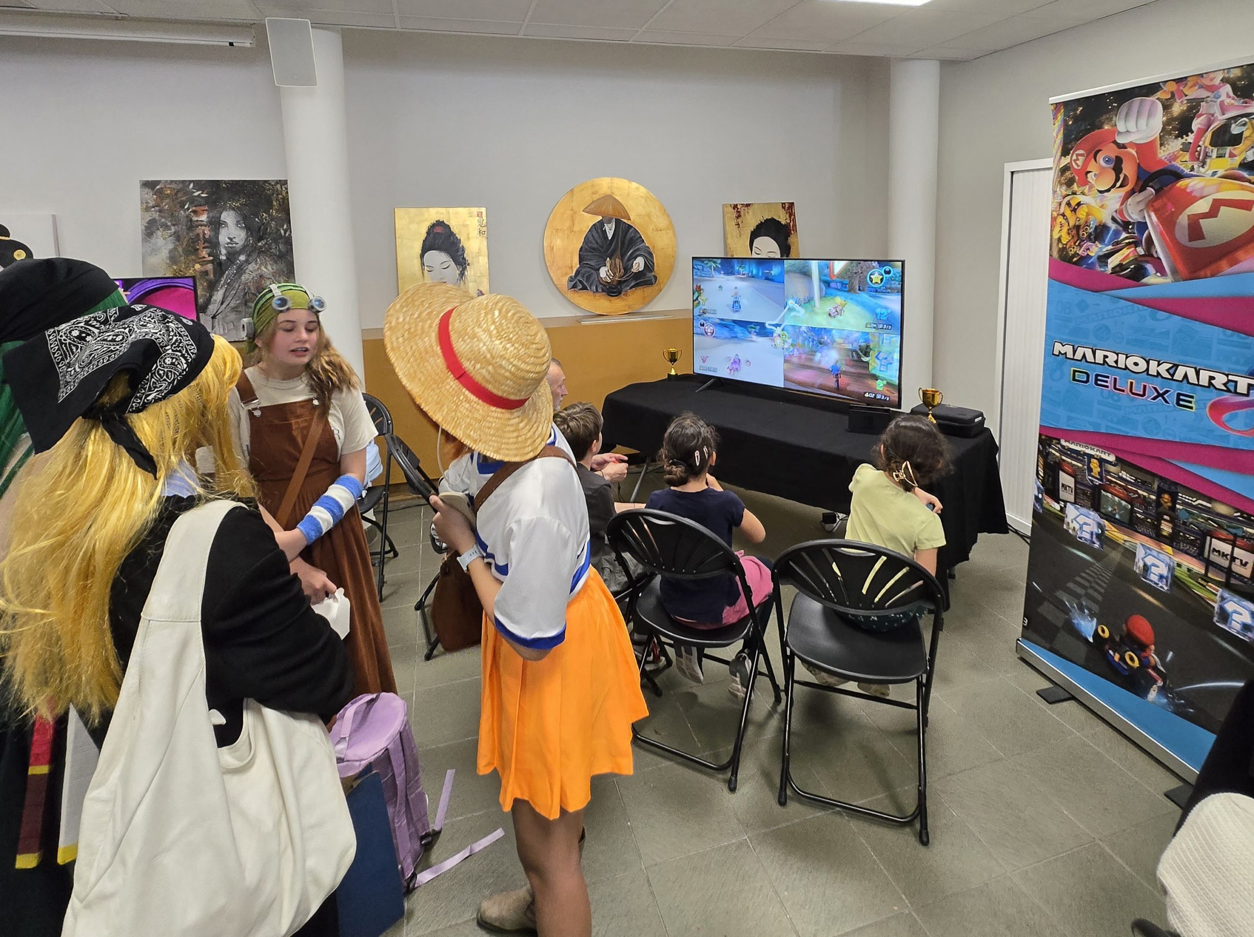 Stand gaming événement manga Aix'Po