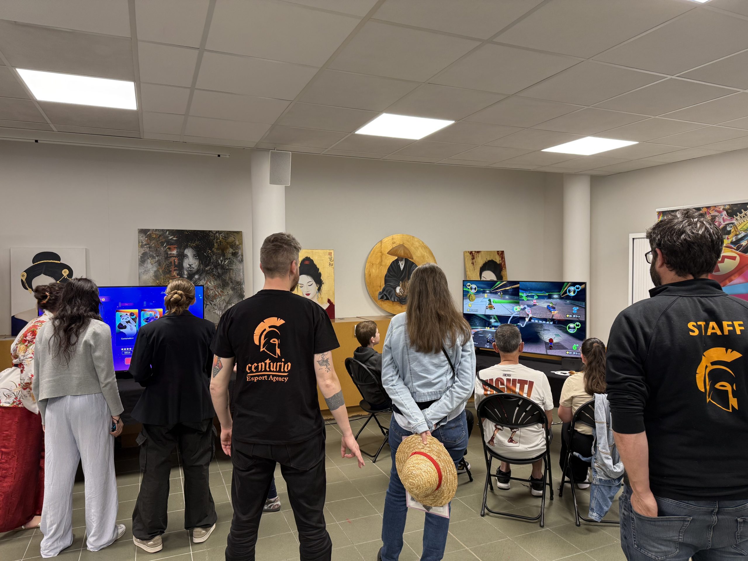 Stand gaming événement manga Aix'Po