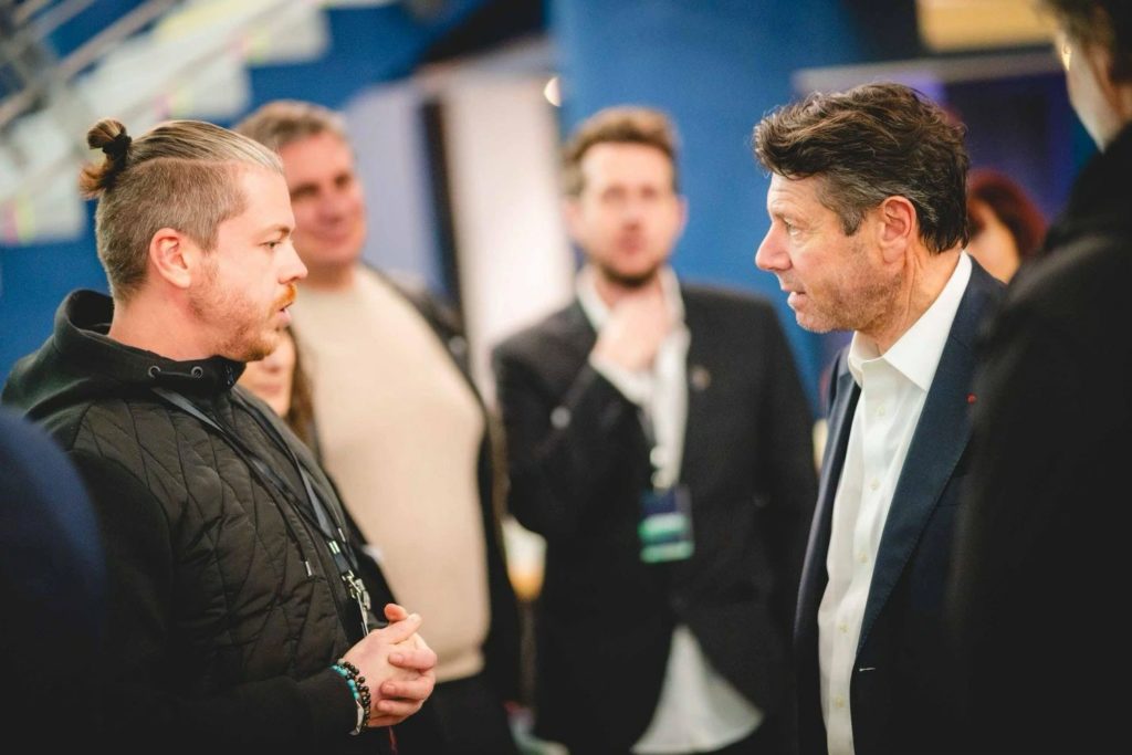 Pierre Chatelain a l'événement esport LFL