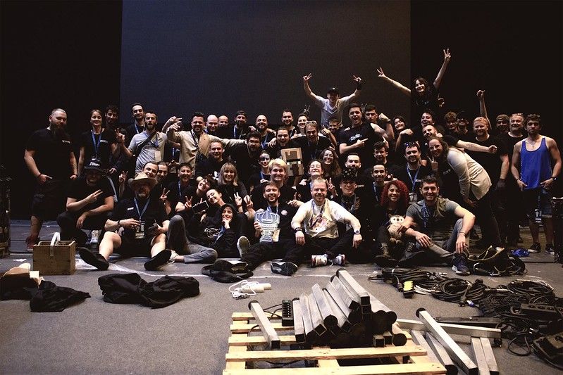 Membre staff centurio sur l'événement esport TGF