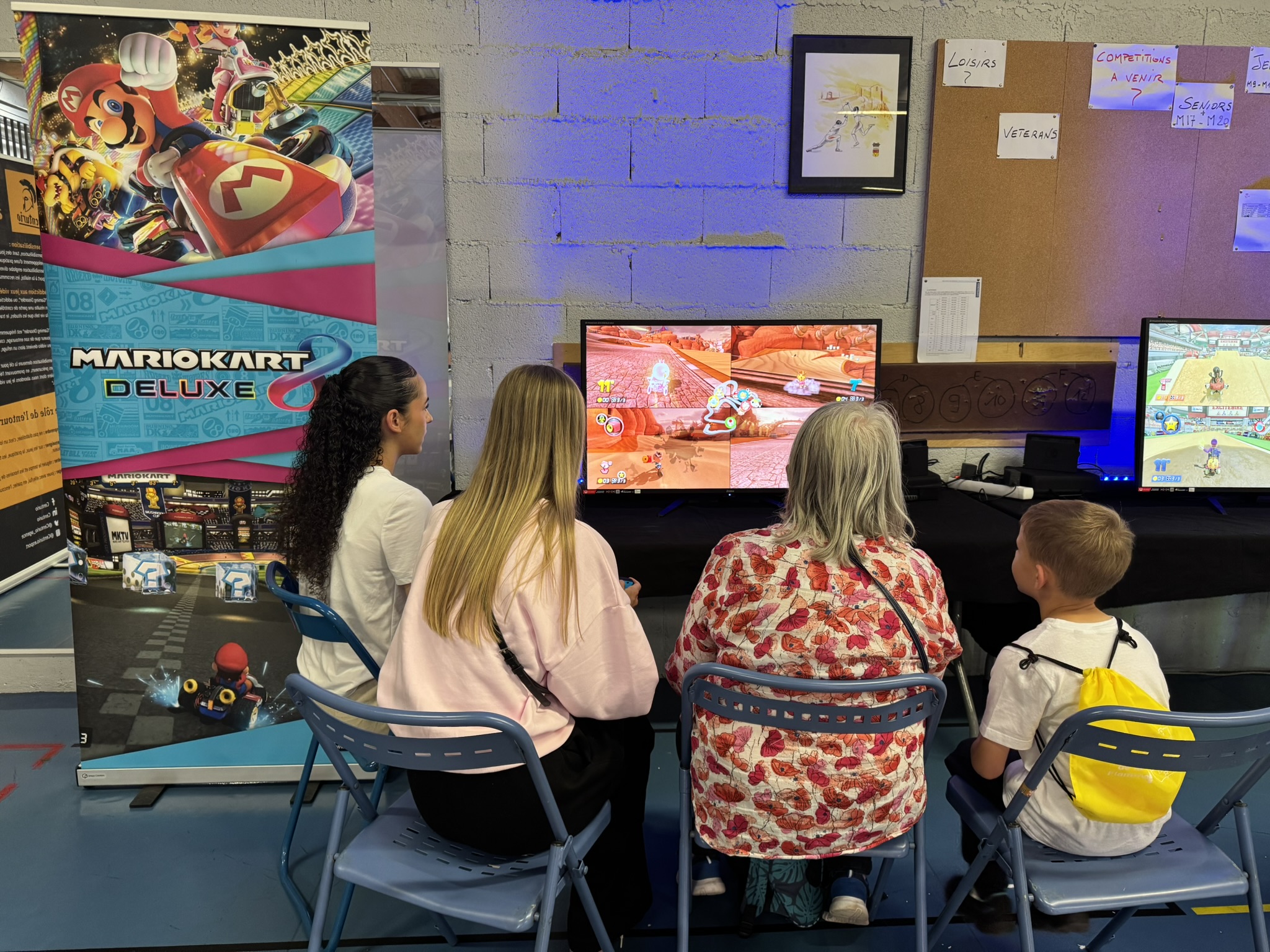 Mario Kart animation gaming color run