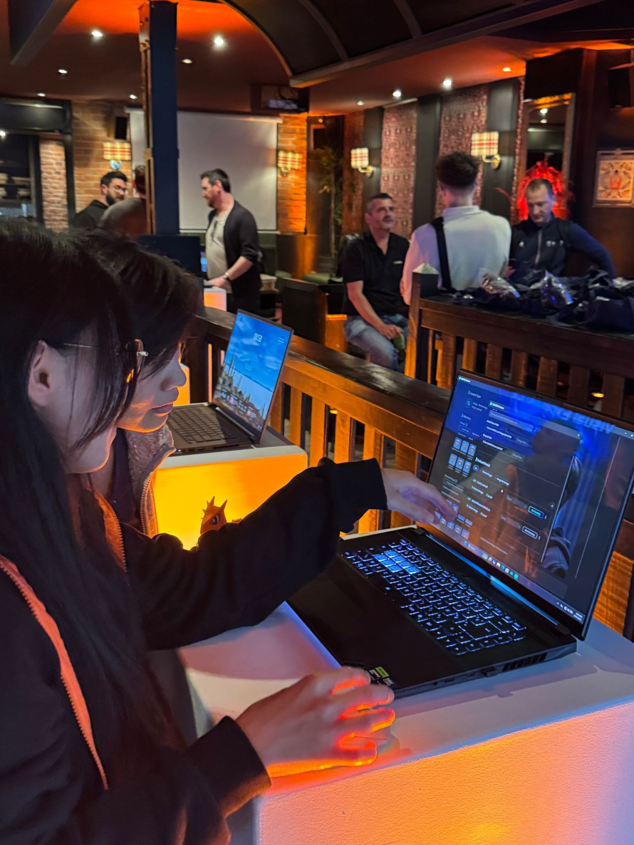 Invité test nouveau PC Aorus dans un événement gaming privé